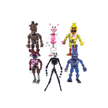 (Generatie 2, 6-delige set, assembleerbaar) FNAF actiefiguur, Security Breach, Five Nights at Freddy's
