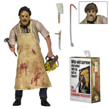 Halloween Texas Chainsaw Massacre 7" Ultimate Leatherface actiefiguurset model speelgoed voor kinderen
