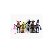 (Verweerde versie) FNAF Five Nights At Freddy's mini-actiefiguren speelgoedmodel Funtime Rockstar Glamrock