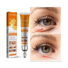 Sérum contour des yeux à la vitamine C, anti-cernes, liftant et raffermissant, estompant les ridules et les poches. Crème anti-âge pour les yeux.