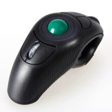 Souris trackball universelle sans fil 2,4 GHz, souris portable ergonomique avec trackball optique et récepteur USB