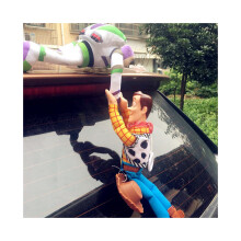 (Woody en Buzz? Met sticker?) Grappige 3D Toy Story Sheriff Woody en Buzz autopop buiten 2019 auto hangend