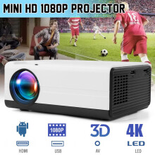 HD 2200 ANSI lumenin 4K mini-LCD-projektori LED-kotiteatteriin