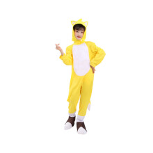 (Keltainen, M-(6-7T)) Lasten Sonic the Hedgehog Cosplay-asu Piirretty Body Leikkihaalarit