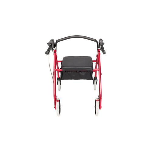 IJzeren rollator met wielen
