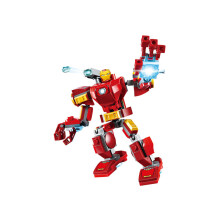 (Iron Man) Avengers Robot Model Minifiguur