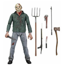 Friday the 13th actiefiguur op schaal van filmpersonage Jason Voorhees, model, Halloween speelgoed en