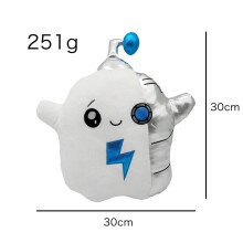 (Ghost) Lankybox Robot Milk Shark Fox Rock Pehmolelu Nukke Lelu Lasten Lahja