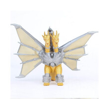 Godzilla Mecha King Ghidorah Gidora 3-pääinen lohikäärmehirviöhahmo lelulahja 8"