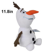 (Olaf - 30 cm) Peluche Elsa Disney La Reine des Neiges (40/50 cm), douce et câline, pour enfants. Cadeau idéal pour les câlins.