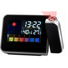 LED-Wetterstationsprojektor, Wecker, Kalender