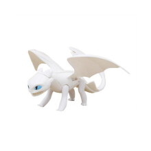 (Light Fury) Hoe train je je draak? Actiefiguur, Tandloze draak model speelgoed, kindercadeau