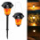 LED-Solar-Gartenleuchte mit flackernder Flamme 1