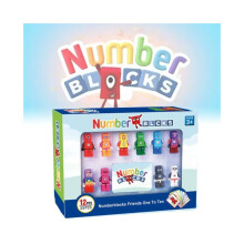 Numeroblocks-toimintahahmot, pienoismallit, rakennuspalikat, lelu, tee-se-itse, opettavainen, lasten