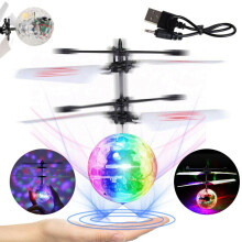 Inductie LED vliegende bal speelgoedvliegtuig RGB zwevende bal USB oplaadbaar