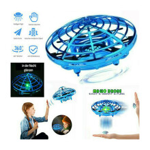 (Rood) Mini Drone Quad Inductie Levitatie UFO Vliegend Speelgoed Handgestuurd Kindercadeau VK