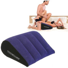 Renoble Lendenkissen-Set, dreieckiges Sexkissen für Paare, faltbares Keilkissen mit Pumpe, sexy Schl