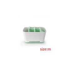 (Groen, M: 18*12*9 cm) Tandenborstelhouder Multifunctionele opbergruimte voor de badkamer