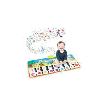 RenFox Piano Music Dance Mat, Musiikkitanssimatto Pianoille, Pianomusiikkimatto 8 Eläinäänellä Musikaali