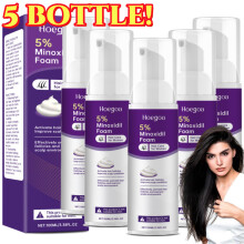 5 flessen Hoegoa Minoxidil Schuim