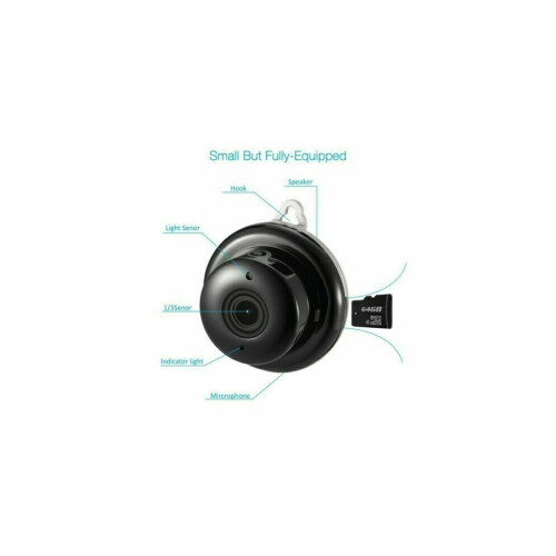 1080P Mini WIFI IP-camera Draadloos 2