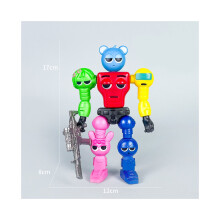 (Robot A) Robot Incredibox Sprunki Actiefiguur Model Cartoon Speelgoed Cadeau Kinderdecoratie