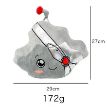 (Rock) Lankybox Robot Milk Shark Fox Rock Pehmolelu Nukke Lasten Lahja