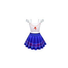 (7-8 jaar) Encanto Luisa Cosplay Kostuum Kinderen Verkleedkostuum Halloweenpak