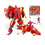 (Sammy) Mini Force Speelgoed Anime Super Dinosaurus Krachtmachine Transformatie Robot Model Set 1