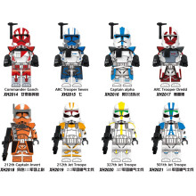 (Set A) 8x Star Wars minifiguren bouwset, geschikt voor Lego