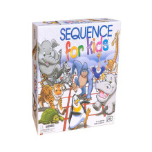 (Sequence für Kinder) Sequence-Serie Brettspielkarten Familienspiele Gelegenheitsspiele für Erwachse
