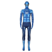 (Punahämähäkki, lapsi: 140-150cm) Hämähäkkimies Halloween Cosplay -asu Juhlapuku Naamiaisasu
