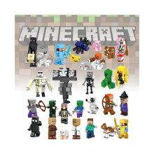 Minecraft-sarjan 29-osainen rakennuspalikkasetti, minihahmo, minilelut, mallikoristeet, lahja