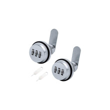 SPTwj combinatieslot - 2 stuks - 3-cijferig wachtwoord veiligheidsslot, sleutelloos 30 mm nokkenslot