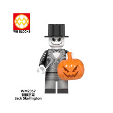 (Jack Skellington) Rakennusfiguuripalikka Painajainen ennen joulua Jack-koriste Skellington