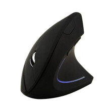 2,4 GHz:n langaton ergonominen pystysuuntainen optinen hiiri USB - musta
