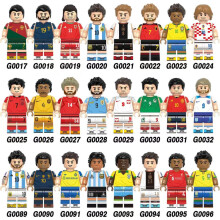 (24 pièces) Figurines de football américain - Jeu de construction - Idée cadeau de Noël ou d'anniversaire