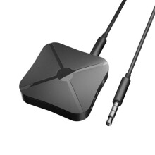 2-in-1 Bluetooth-vastaanotin, lähetin, TV, tietokone, 3,5 mm:n langaton äänisovitin lähettämiseen ja