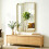 Homcom (Yellow) HOMCOM Rectangular Wall Mirror, 90 x 60 cm Wall Mounted Bathroom Mirror 9