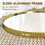 Homcom (Yellow) HOMCOM Wall Mirror 61 cm, Wall Mounted Bathroom Mirror 4