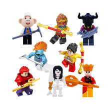 (Matka länteen) Minihahmolelu Minihahmoon sopiva Lego-rakennuspalikkasetti