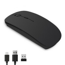 Karrong Langaton Hiiri, Ladattava Langaton Hiiri USB Nano -vastaanottimella, 2.4G Optinen Langaton Hiljainen