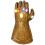 (Kinder) Rubberen Thanos-handschoenen/Gauntlet Infinity met LED-verlichting 1