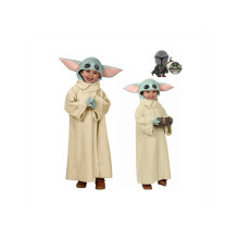 (L) Baby Yoda Star Wars lasten Halloween-asu, koko setti