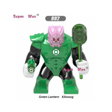 (kilowog) Hulk Figuur Superheld Groot Kinderspeelgoed Actie Mini Figuur Past op Lego