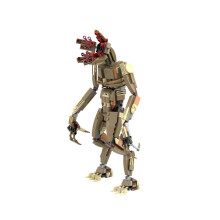 Grote bouwblokken van de Demogorgon uit Stranger Things, compatibel met Lego.