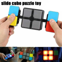 LED-musiikki Magic Cube -palapeli Flip Slide Moninpeli Elektroninen peli Lapsi Lahjalelut