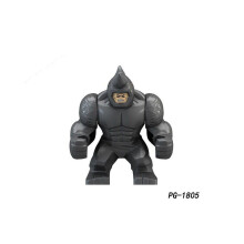 (Rhinoman) 8 stuks superhelden minifiguren: Zoon van Hulk, Rode Tank, Moddergezicht, Serum, Rhino Venom