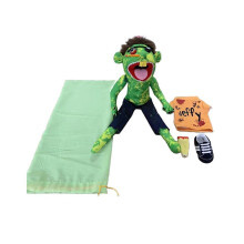 (Zombie Jeffy, 55 cm / 21,65 tuumaa) Hauska zombikivi Jeffy -nukke, vanhempien ja lasten vuorovaikutusta