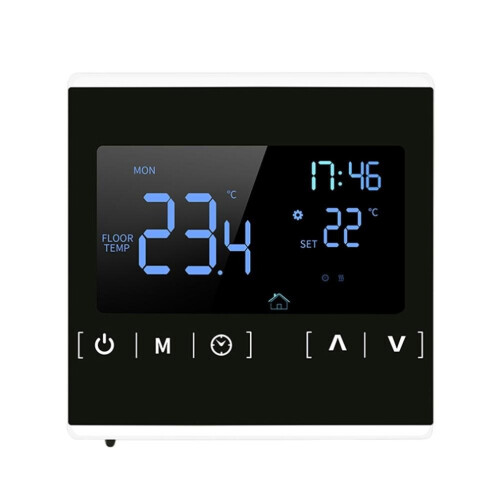 (Witte) Slimme thermostaat met LCD-touchscreen